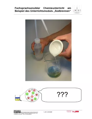 Unterrichtsbaustein: Fachsprachsensibler Chemieunterricht: Neutralisation am Beispiel „Sodbrennen“ (ZIP)