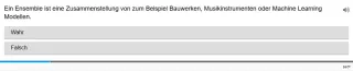 Lernspiel: C9-5 Single Choice: Ensembles. Quiz zum Video