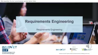 Presentation: G2-5 Einführung in das Requirements Engineering: Teil 5 - Anforderungsanalyse für KI-basierte Systeme. Folien zum Video