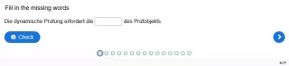 Lernspiel: G5-4 Question Set: Dynamische Tests Teil 2. Quiz zum Video