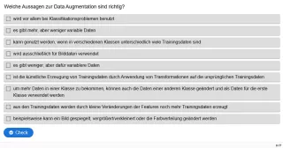 Lernspiel: C9-5 Multiple Choice: Data Augmentation. Quiz zum Video