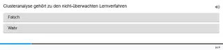 Lernspiel: C8-4 Single Choice: Intrinsische Evaluierung. Quiz zum Video