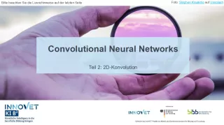 Video: C7-8 Convolutional Neural Networks - Teil 2: 2D-Konvolution (Video)
