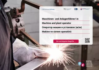 Arbeitsblatt: Maschinen- und Anlagenführer/-in | Die wichtigsten Begriffe (Russisch, Türkisch)