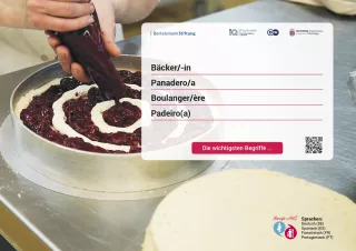 Arbeitsblatt: Bäcker/-in | Die wichtigsten Begriffe (Französisch, Spanisch)