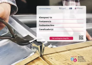 Arbeitsblatt: Klempner/-in | Die wichtigsten Begriffe (Französisch, Spanisch)