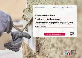 Arbeitsblatt: Ausbaufacharbeiter/-in Fliesen-, Platten- und Mosaikarbeiten| Die wichtigsten Begriffe (Russisch, Türkisch)