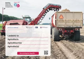 Arbeitsblatt: Landwirt/-in | Die wichtigsten Begriffe (Französisch, Spanisch)