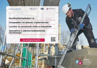Arbeitsblatt: Hochbaufacharbeiter/-in | Die wichtigsten Begriffe (Polnisch, Rumänisch, Bulgarisch)
