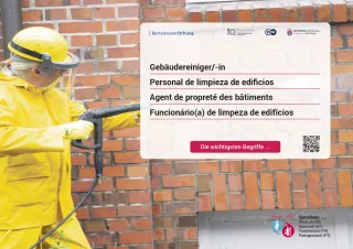 Arbeitsblatt: Gebäudereiniger/-in | Die wichtigsten Begriffe (Französisch, Spanisch)