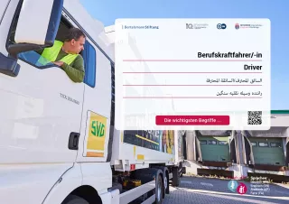 Arbeitsblatt: Berufskraftfahrer/-in | Die wichtigsten Begriffe (Arabisch, Farsi)