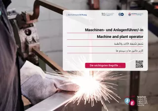 Arbeitsblatt: Maschinen- und Anlagenführer/-in | Die wichtigsten Begriffe (Arabisch, Farsi)