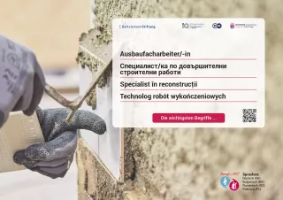 Arbeitsblatt: Ausbaufacharbeiter/-in Fliesen-, Platten- und Mosaikarbeiten| Die wichtigsten Begriffe (Polnisch, Rumänisch, Bulgarisch)