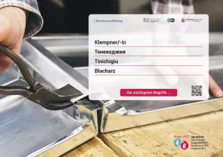 Arbeitsblatt: Klempner/-in | Die wichtigsten Begriffe (Polnisch, Rumänisch, Bulgarisch)