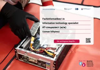 Arbeitsblatt: Fachinformatiker/-in Systemintegration | Die wichtigsten Begriffe (Russisch, Türkisch)