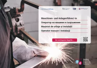 Arbeitsblatt: Maschinen- und Anlagenführer/-in | Die wichtigsten Begriffe (Polnisch, Rumänisch, Bulgarisch)
