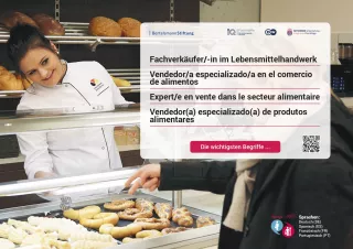 Arbeitsblatt: Fachverkäufer/-in im Lebensmittelhandwerk - Bäckerei | Die wichtigsten Begriffe (Französisch, Spanisch)