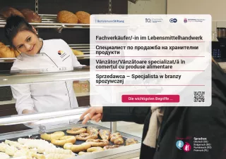 Arbeitsblatt: Fachverkäufer/-in im Lebensmittelhandwerk - Bäckerei | Die wichtigsten Begriffe (Polnisch, Rumänisch, Bulgarisch)