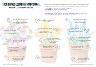 Unterrichtsbaustein: Ich bringe Leben ins Stadtgrün | Stufe 3, 4 und Berufliche Bildung