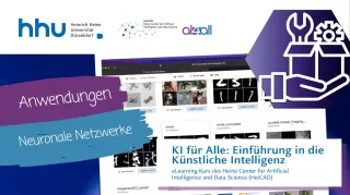 Video: Woche 10 | Anwendungsbeispiele | Know Your Data &amp; TensorFlow Playground (MP4)