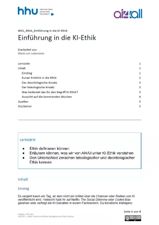 Kurs: Woche 1 | Ethik | Einführung in die KI-Ethik (PDF)