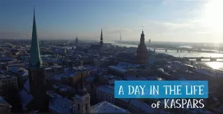 Video: A Day in the Life of Kaspars | #ChooseYourFuture (Latvia)