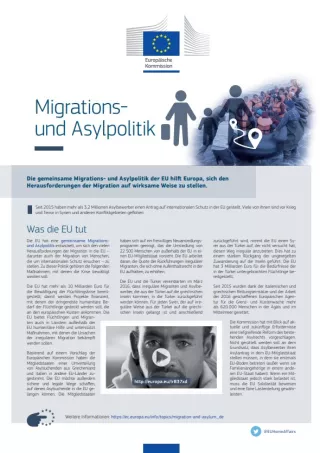 Text: Migrations und Asylpolitik