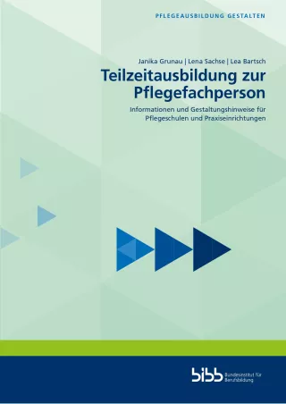 Handreichung: Teilzeitausbildung zur Pflegefachperson