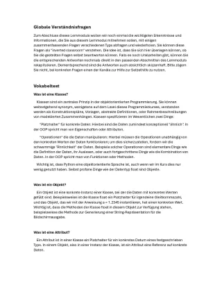 Unterrichtsbaustein: H6 Globale Verständnisfragen - Pythonkurs (ZIP)