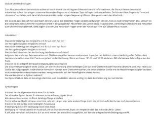 Unterrichtsbaustein: C11a Globale Verständnisfragen - Pythonkurs (ZIP)