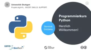 Unterrichtsbaustein: F1 Überblick Lernmodul Dateien, Fehlersuche und Pakete – Pythonkurs (ZIP)