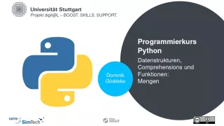 Video: D4a Mengen - Pythonkurs (MP4)