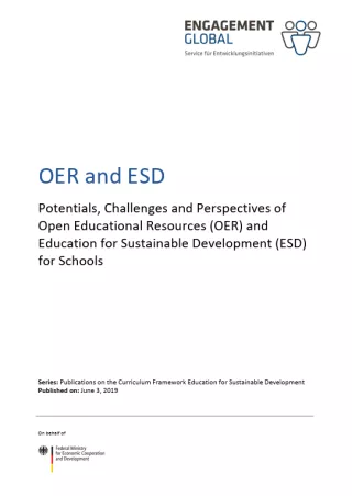 Handbuch: Open Educational Resources and ESD