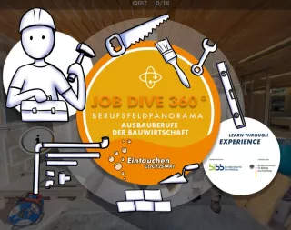 Entdeckendes: Berufsfeldpanorama Ausbauberufe