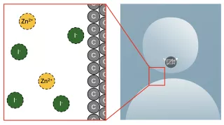 Simulation: Elektrolyse Zinkiodid