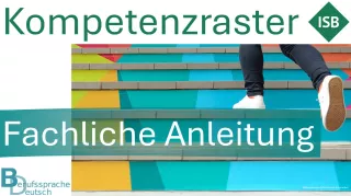 Sonstiges: Lernstandsfeststellung: Kompetenzraster fachliche Anleitung