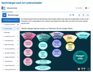 Interaktion: Sachmängel nach Art unterscheiden