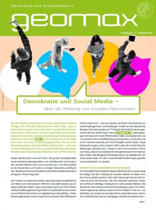 Broschuere: Geomax 31: Demokratie und Social Media