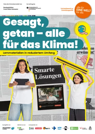 Unterrichtsplanung: Gesagt, getan – alle für das Klima! | Lernmaterial im reduzierten Umfang