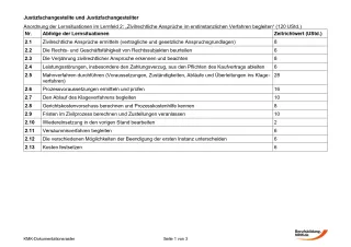 Unterrichtsbaustein: Die Rechts- und Geschäftsfähigkeit von Rechtssubjekten beruteilen