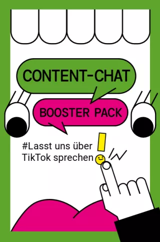 Unterrichtsbaustein: Kartenset: Content Chat – Lasst uns über TikTok sprechen!
