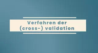 Video: Prognosemodelle: Klassifikation und Regression | 02 | Verfahren der (cross-) validation (MP4)