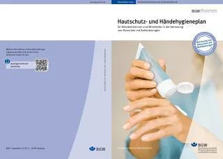 Anleitung: Hautschutz- und Händehygieneplan für Mitarbeiter/innen in der Betreuung von Menschen mit Behinderungen