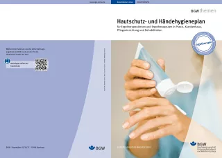 Anleitung: Hautschutz- und Händehygieneplan für Ergotherapeut/innen