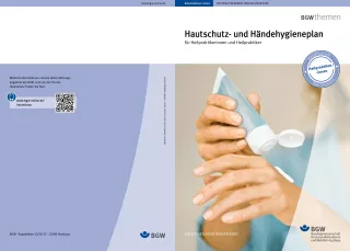 Anleitung: Hautschutz- und Händehygieneplan für Heilpraktiker/innen