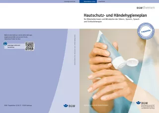 Anleitung: Hautschutz- und Händehygieneplan für Mitarbeiter/innen der Stimm-, Sprech-, Sprach- und Schlucktherapie