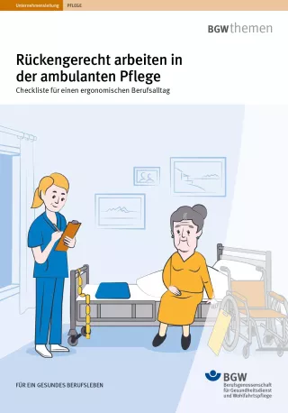Anleitung: Rückengerecht arbeiten in der ambulanten Pflege: Checkliste