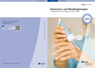 Anleitung: Hautschutz- und Händehygieneplan für Mitarbeiter/innen im Friseurhandwerk