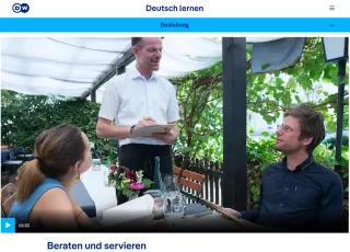 Interaktion: Gastronomie | Bestellung: Beraten und servieren (Modalverben)