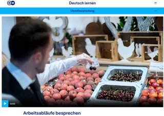 Interaktion: Einzelhandel | Dienstbesprechung: Arbeitsabläufe besprechen (Modalverben)